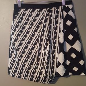 PETER PILOTTO (target) black amd white skirt